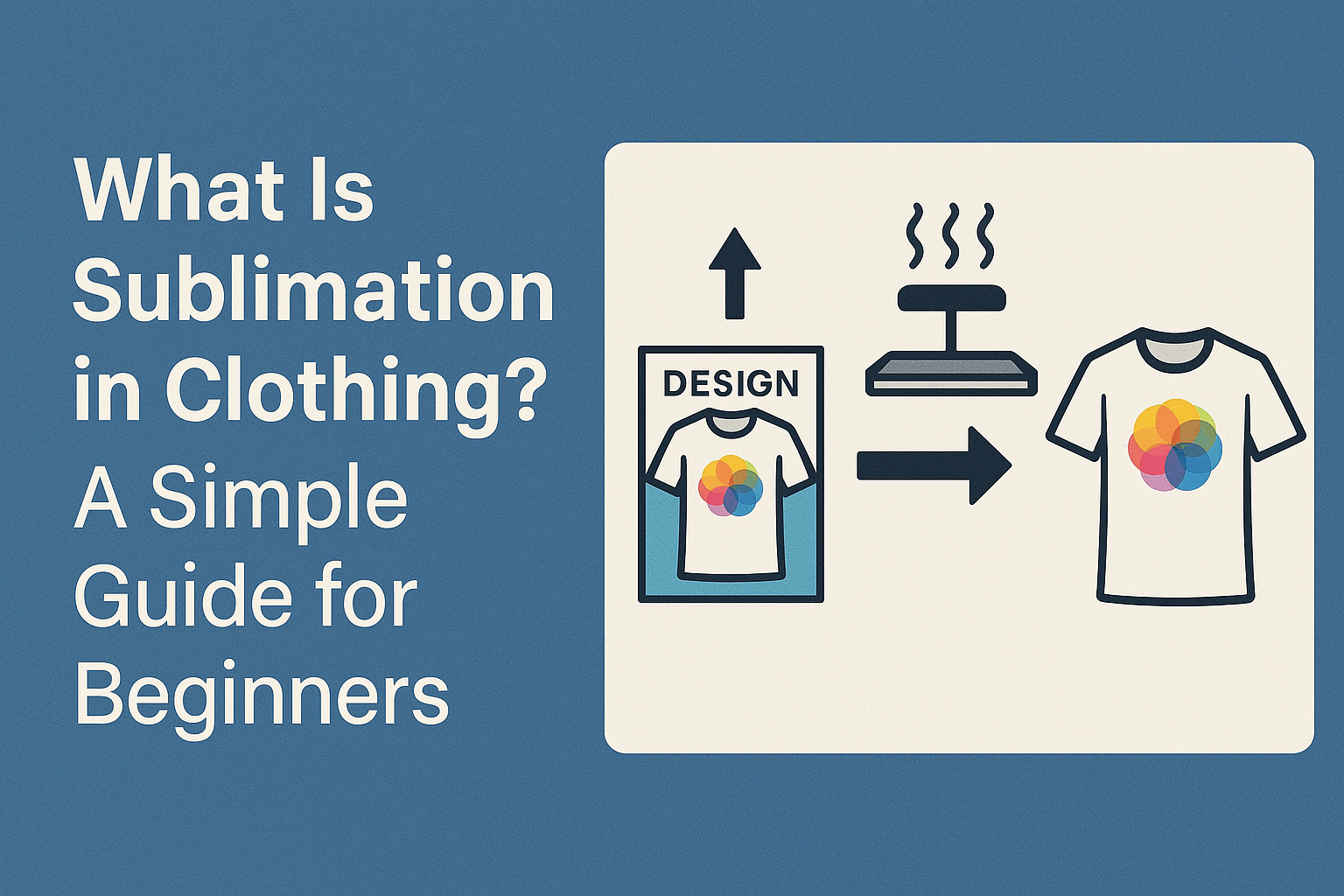 You are currently viewing What Is Sublimation in Clothing? A Simple Guide for Beginners