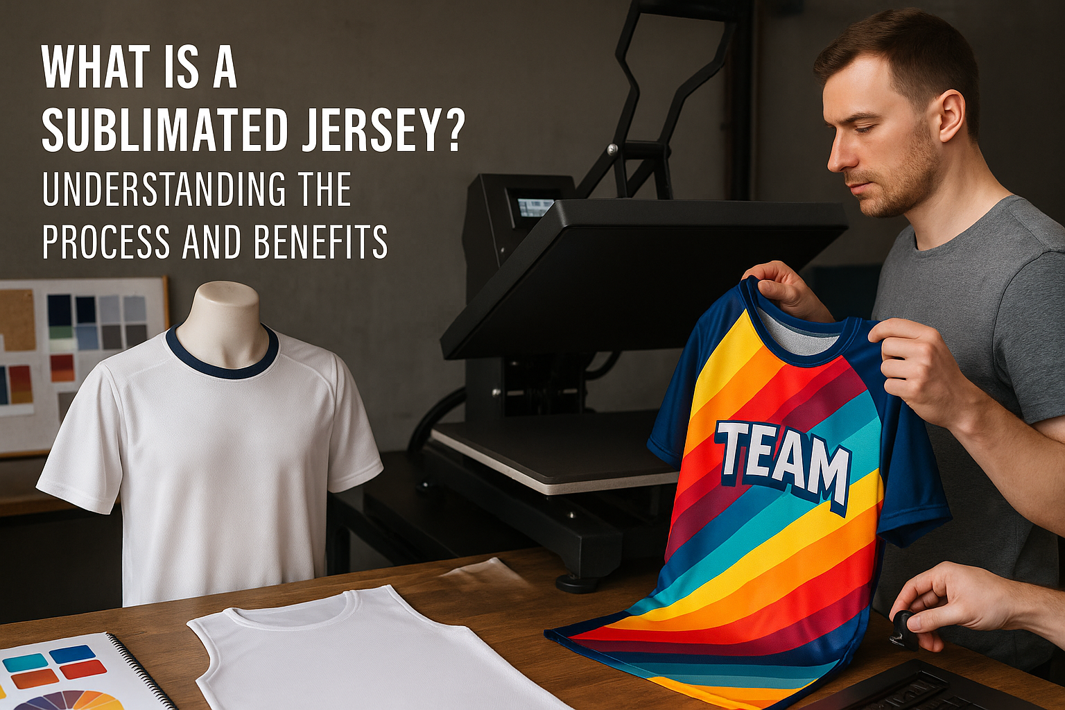 You are currently viewing What Is a Sublimated Jersey? Understanding the Process and Benefits